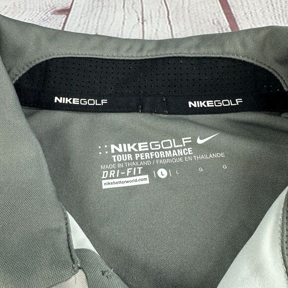 Nike Golf Tour Perfromance Dri-Fit Short Sleeve Mens Size Large - Picture 4 of 11